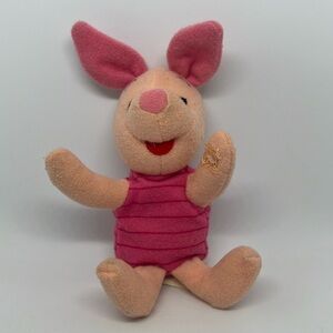 Vintage Disney Piglet Mattel Doll 6 1/2” Tall